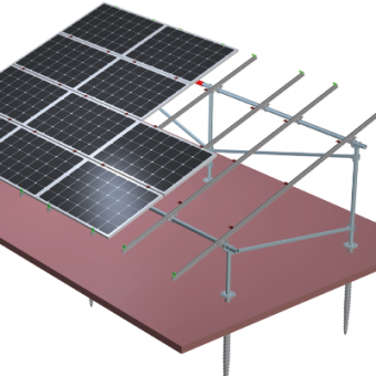 виробник алюмінієвої гібридної сонячної системи кріплення