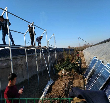  Шаньдун демонстраційний проект фотоелектричної сільськогосподарської теплиці